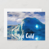 Chilly Iceberg Postkarte (Vorne/Hinten)