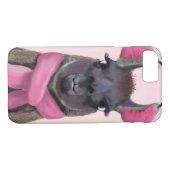 Chilly Llama Pink Case-Mate iPhone Hülle (Rückseite (Horizontal))