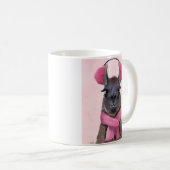 Chilly Llama Pink Kaffeetasse (VorderseiteRechts)