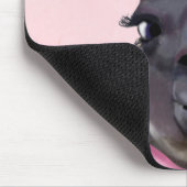Chilly Llama Pink Mousepad (Ecke)