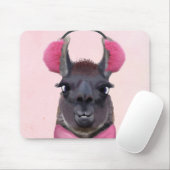 Chilly Llama Pink Mousepad (Mit Mouse)