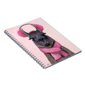 Chilly Llama Pink Notizblock (Rechte Seite)