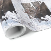Chilly Moose Geschenkpapier (Rolleneckpunkt)
