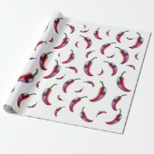 Chilly Pepper Disco Vibes Geschenkpapier (Ungerollt)
