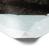 Chilly Sea Otter Fotodruck (Ecke)