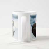 Chilly Sea Otter Jumbo-Tasse (Rückseite)