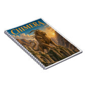 Chimäre, Gothic-Fantasy-Monster Notizblock (Rechte Seite)