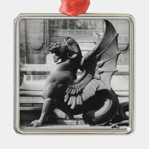 Chimären vom Brunnen St. Michel, Paris Ornament Aus Metall