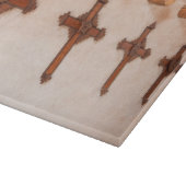 Chimayo, New Mexico, USA Schneidebrett (Ecke)