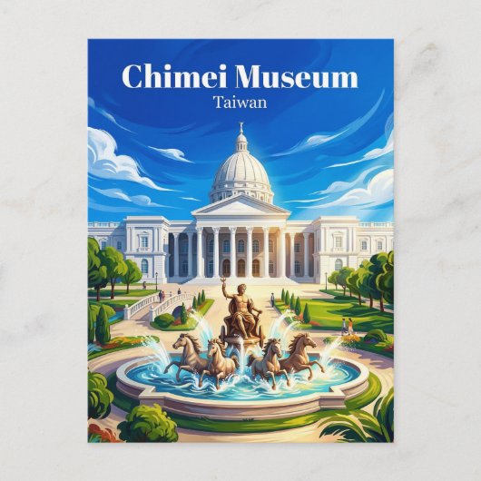 Chimei-Museum Taiwan Postkarte (Vorderseite)