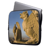 Chimera auf der Fassade der Kathedrale Notre Dame, Laptopschutzhülle (Vorderseite Links)