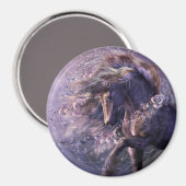 Chimera Black Rose Magnet (Vorderseite/Rückseite)