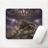 Chimera Cinder Fork Dark Realism Mousepad (Mit Mouse)