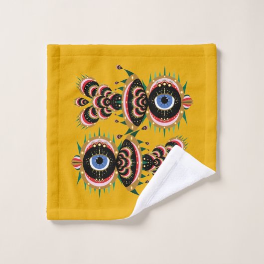 Chimera - Fish Bird Bath Set (Waschlappen)