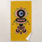 Chimera - Fish Bird Beach Handtuch (Vorderseite)