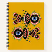 Chimera - Fish Bird Notebook Notizblock (Vorderseite)