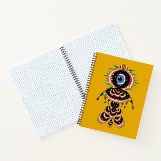 Chimera - Fish Bird Notebook Notizblock (Innenseite)