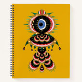 Chimera - Fish Bird Notebook Notizblock (Vorderseite)