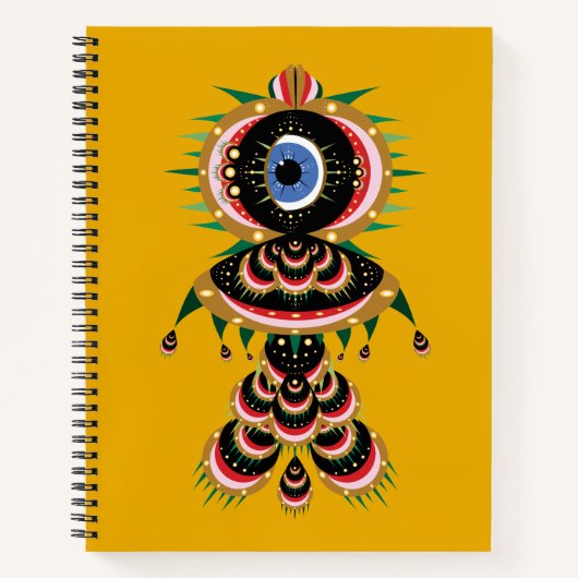 Chimera - Fish Bird Notebook Notizblock (Vorderseite)