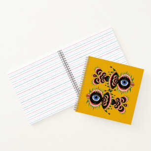 Chimera - Fish Bird Square Notebook Notizblock