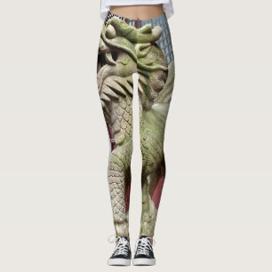 Chimera Guardian mit alter Patina in Leggings