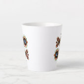 Chimera - Latte Tasse von Fischvögeln (Vorderseite)