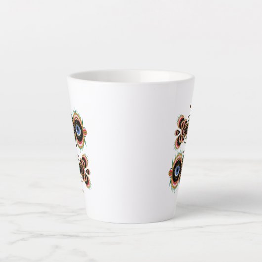 Chimera - Latte Tasse von Fischvögeln (Vorderseite)