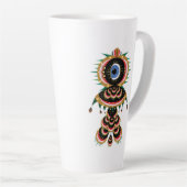 Chimera - Latte Tasse von Fischvögeln (Rechte Ecke)