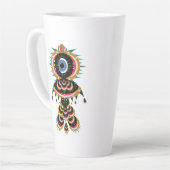 Chimera - Latte Tasse von Fischvögeln (Linke Ecke)