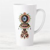 Chimera - Latte Tasse von Fischvögeln (Rechts)