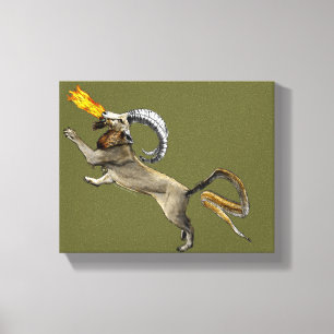 Chimera Leinwanddruck