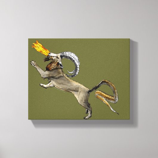 Chimera Leinwanddruck (Vorderseite)