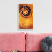 Chimera Leinwanddruck (Insitu (Wohnzimmer))