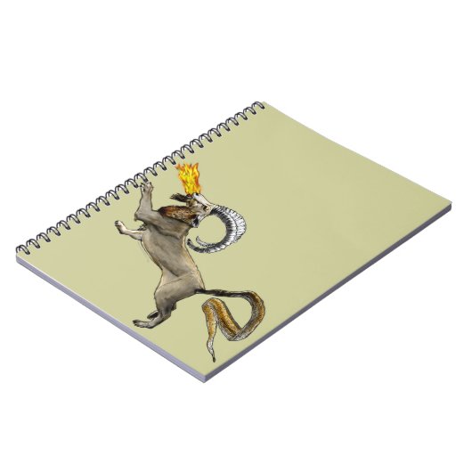 Chimera Notizblock (Linke Seite)