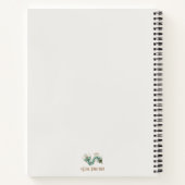 Chimera - Peacock-Seepferd-Notebook Notizblock (Rückseite)