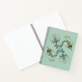 Chimera - Peacock-Seepferd-Notebook Notizblock (Innenseite)