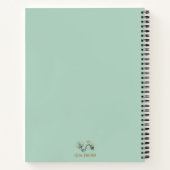 Chimera - Peacock-Seepferd-Notebook Notizblock (Rückseite)