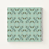 Chimera - Peacock Seepferd Square Notebook Notizblock (Rückseite)