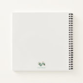 Chimera - Peacock Seepferd Square Notebook Notizblock (Rückseite)