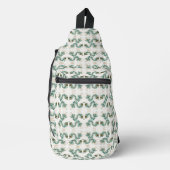 Chimera - Pfau Seepferd Sling Bag (Vorderseite)