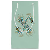 Chimera - Pfauen Seepferd Kleine Geschenktasche Kleine Geschenktüte (Vorderseite)