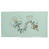 Chimera - Pfauenkönige Pillowcases Kissenbezug (Vorderseite-Links)