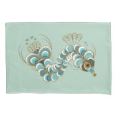 Chimera - Pfauenstandardpillowcases Kissenbezug (Vorderseite-Links)