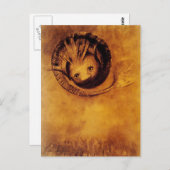 Chimera Postkarte (Vorne/Hinten)