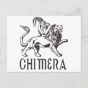 Chimera Postkarte