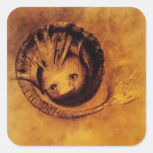 Chimera Quadratischer Aufkleber (Vorderseite)