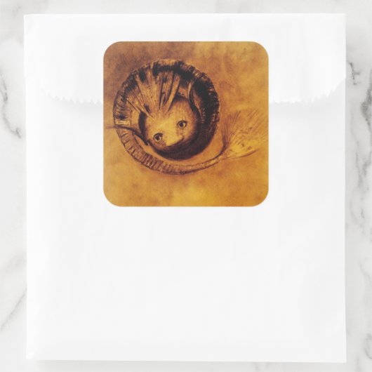 Chimera Quadratischer Aufkleber (Tasche)