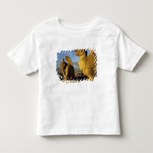 Chimera, re Dame Cathedral, Paris, Frankreich Kleinkind T-shirt (Vorderseite)
