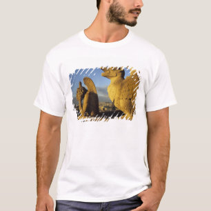 Chimera, re Dame Cathedral, Paris, Frankreich T-Shirt