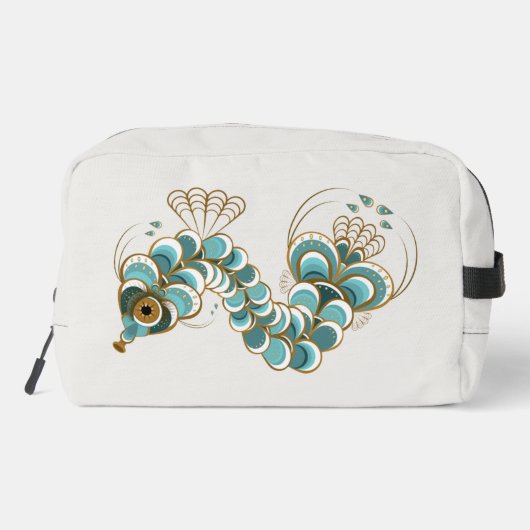 Chimera - Seepferd Toilettenbeutel Waschbeutel (Rückseite)